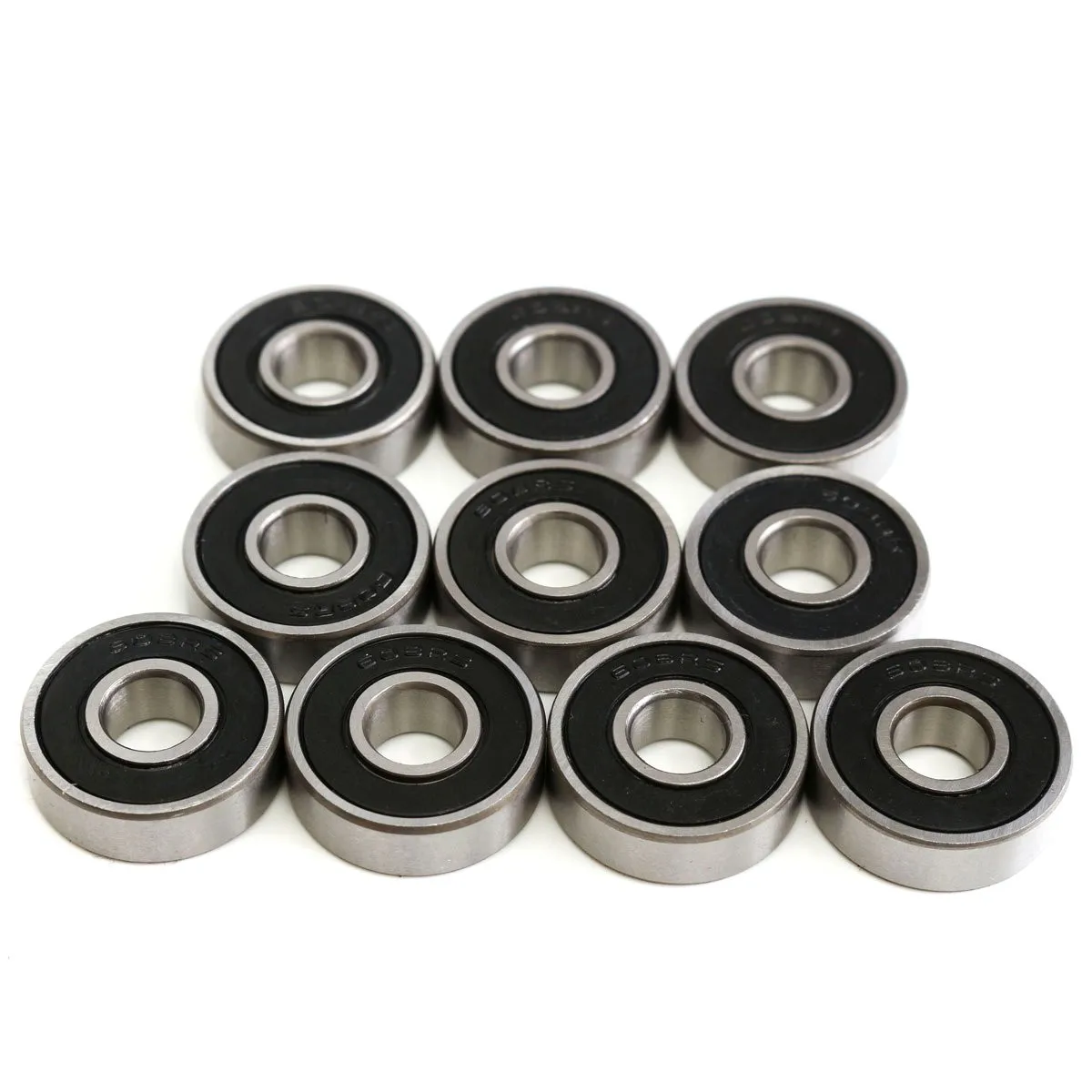 10 шт./компл. 608RS/608 2RS/693ZZ подшипник ABEC 5 скейтбордов скутеров 608 2RS шариковый