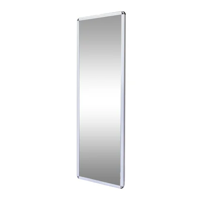 100x40 silver Алюминиевое HD взрывозащищенное зеркало встроенное раздвижное зеркало шкаф встроенный скрытый Складной поворотный Телескопический туалетный зеркало - Цвет: 100x40 silver