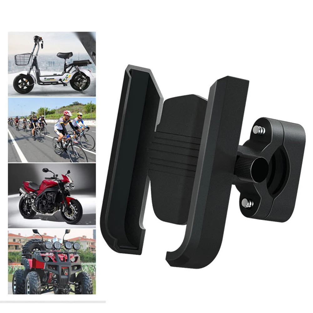 

New 360°Aluminum Alloy Mobile Phone Bracket Suitable for Bicycle/Electric Scooter/Motorcycle for wholesale Drop Shipping