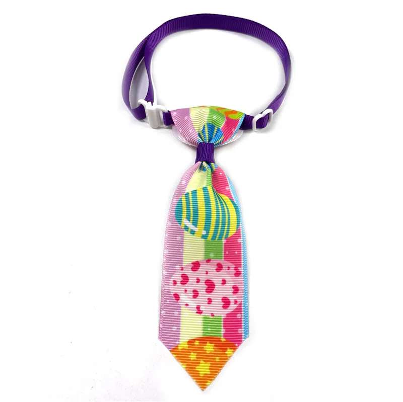 

50/100pcs Cute Dog Easter Bow Tie Easter Pet Supplies Dog Accessories Rabbit Eggs Pet Dog Cat Puppy Bowties Collar for small dog