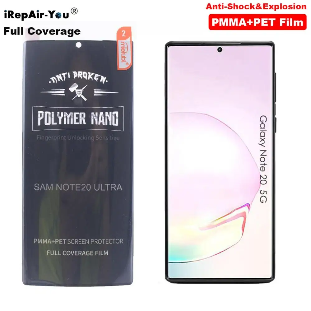 Керамическая пленка для Samsung Galaxy Note 20 ultra 10 plus S20 Ultra S10 S8 S9 Plus полимерная ПММА + ПЭТ