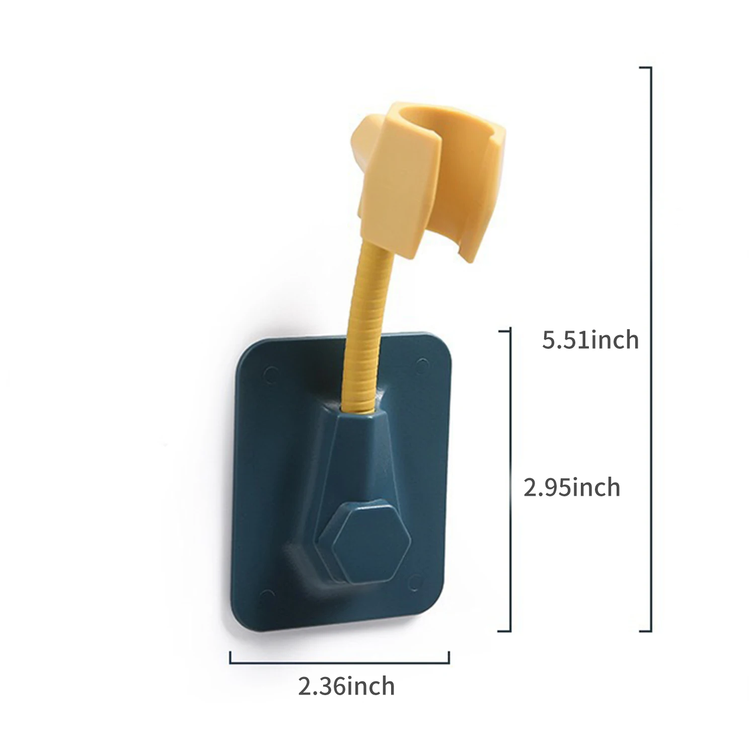 

360 Rotate ShowerHead Holder Adjustable Self-Adhesive Shower Arm Mount Wall Mounted Handheld Shower Holders Showerhead Bracket