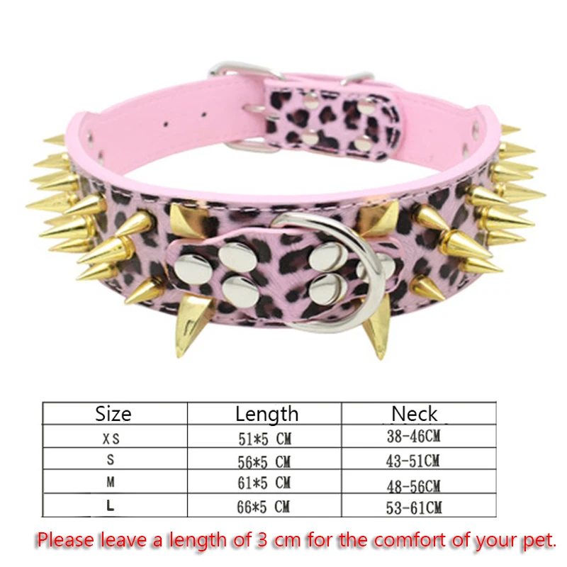 

5 Тип Anti-bite Pet ошейники для собак из искусственной кожи с регулируемым размером кожа с заклепками и шипами для питомцев щенком собаки ошейник...