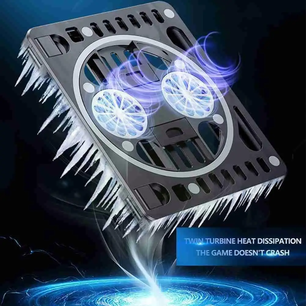 

Support Laptop Stand Dual-core Silent Motor Fan Cooling Foldable Laptop For Notebook Holder Bracket Macbook Adjustable Tabl M8A9