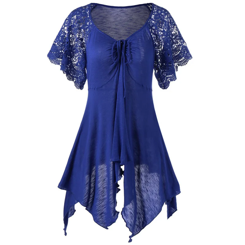 Лето 2020 новый бутик большого размера женское однотонное сексуальное кружевное