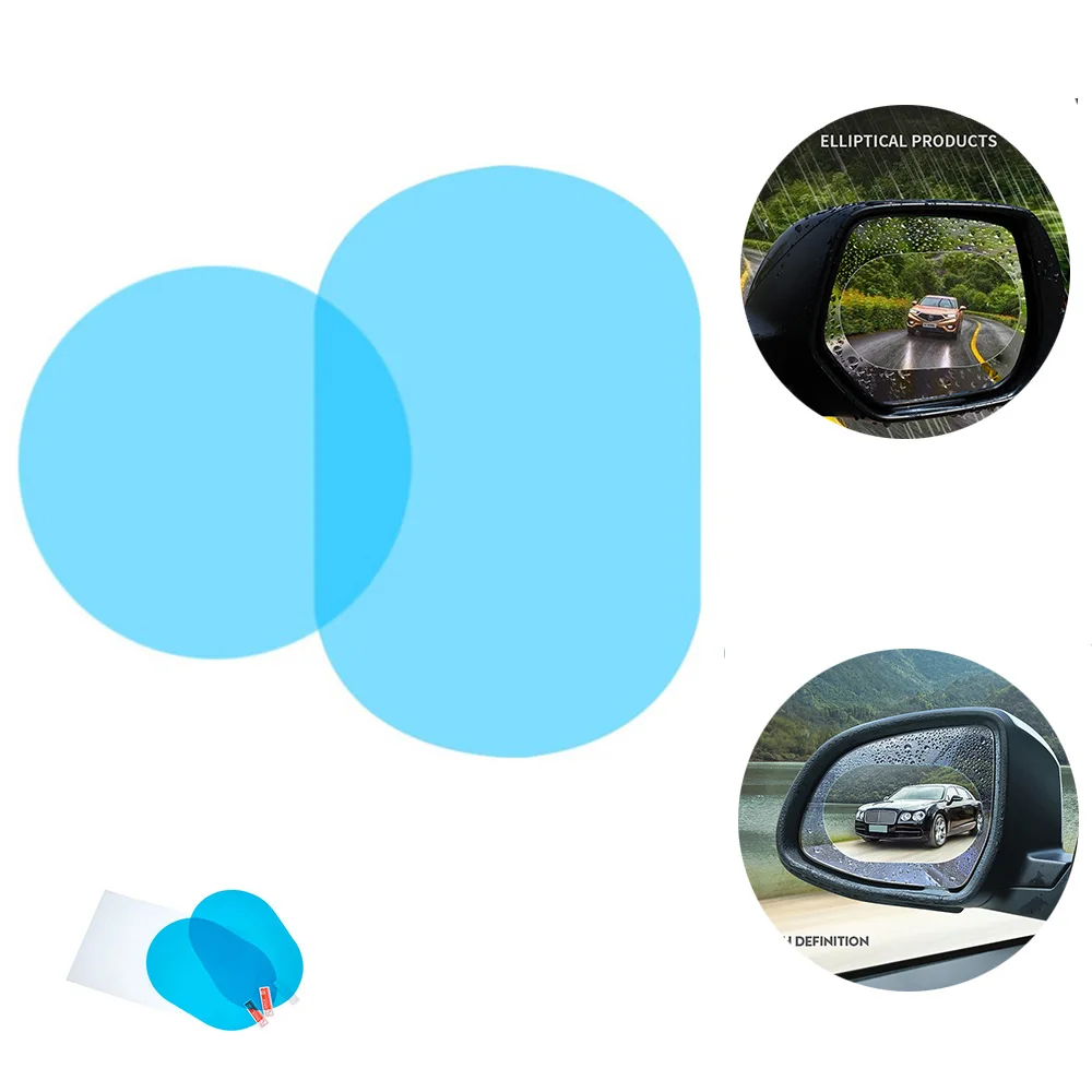 2 шт. защитная пленка для зеркала заднего вида автомобиля|Оконные мембраны| |