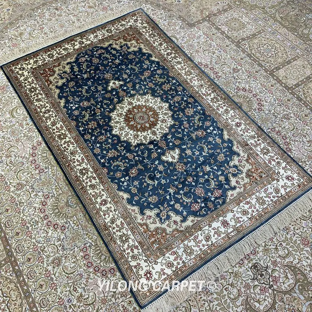 Традиционный Ковер Ручной Работы YILONG 3 'x 5' с узлом персидские тонкие восточные