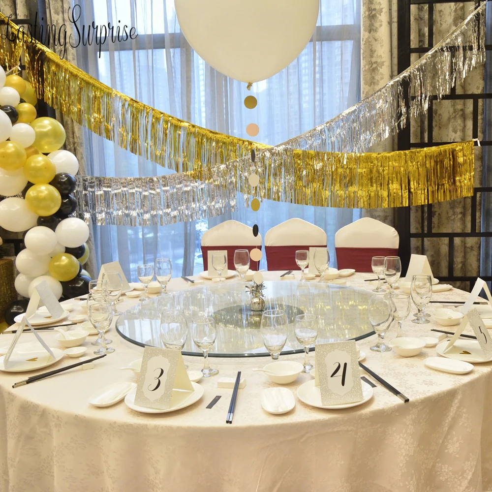 Золотой блестящий стол с номером карты 1 10 место для стола карта ресторана