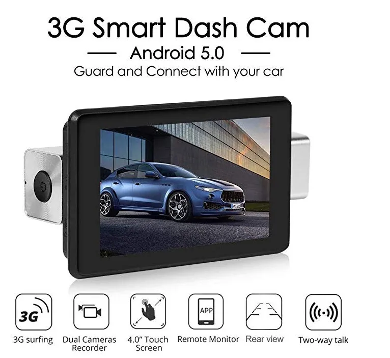 LSON T4 3g gps с DVR камерой 170 градусов широкий угол 4,0 дюймов WiFi ips HD 1080P DashCam с Навител русская карта