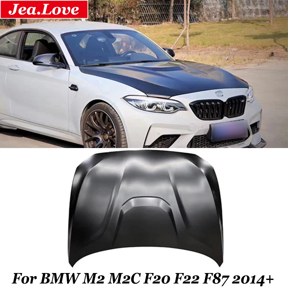 

Al Or Iron GTS / MP Style Engine Bonnet Hood Cover For BMW 1 Series 2 Series M2 M2C F20 F22 F87 2014+ Car Styling