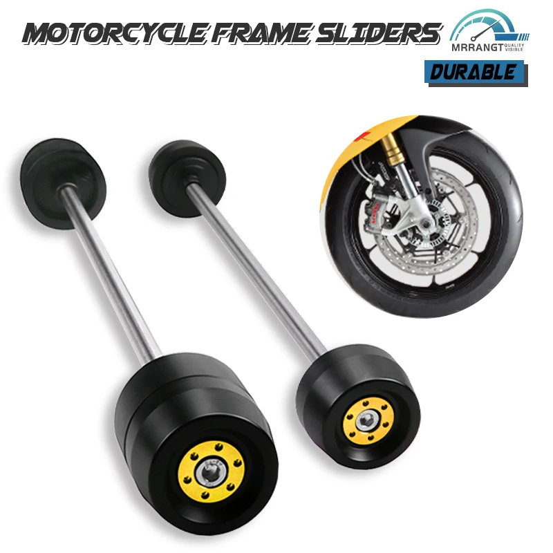 

Motorcycle Front & Rear Axle Fork Crash Sliders Wheel Protector For Aprilia RSV4 RSV4-R/RSV4-RF/RSV4-RR 2009-2018