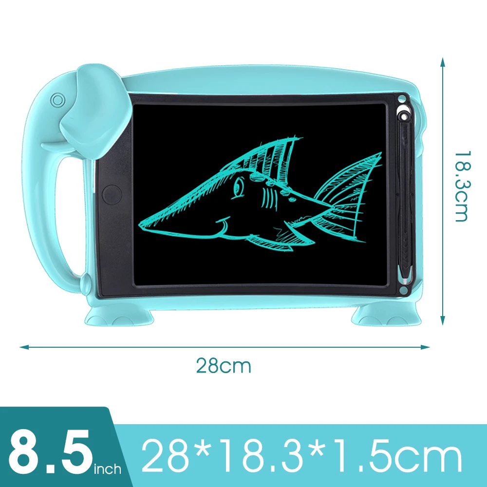 Новый 8 5 дюймов съемный слон ручка ЖК дисплей доска для рисования монохромный