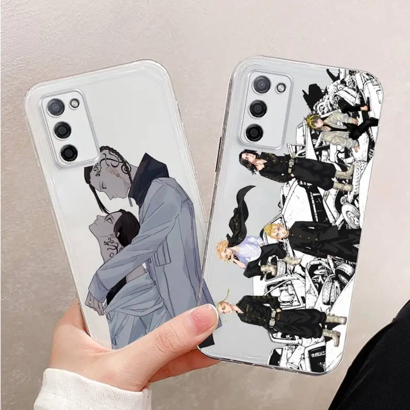 

Tokyo Revengers Phone Case Transparent For oppo R17 R15 R11 R9 F11 A32 A39 K7 K5 S X PRO PLUS moible bag