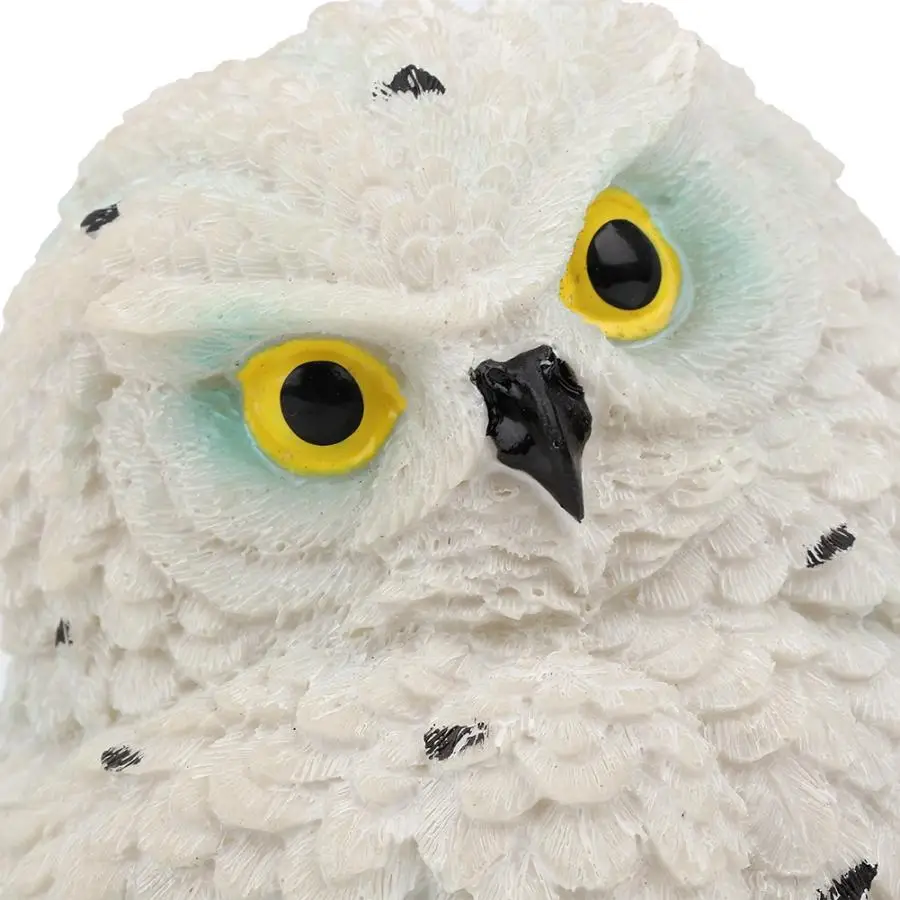 Сказочный Сад искусственная сова украшения миниатюры Смола Имитация Совы