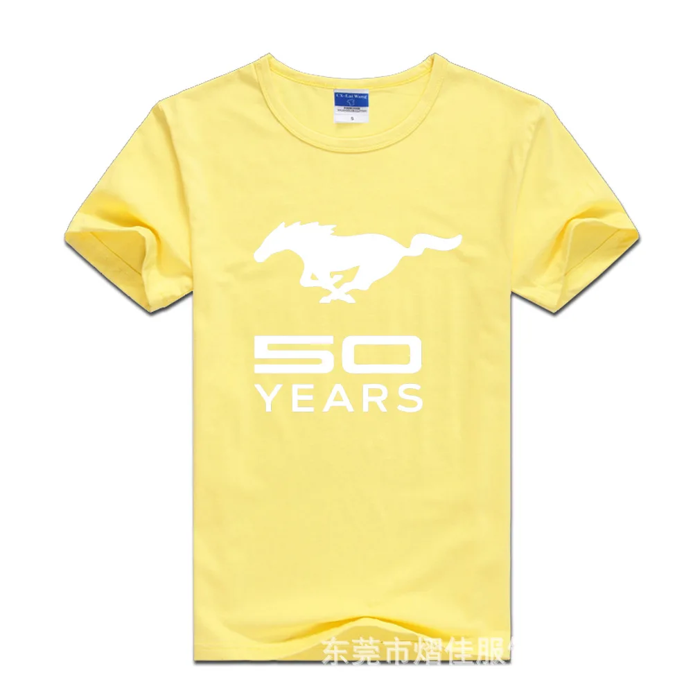 

NEW Mens Short Sleeve formustang Car Logo T-shirt Summer casual male solid colour Cotton T shirts Fashion Hip Hop HarajukuClothe