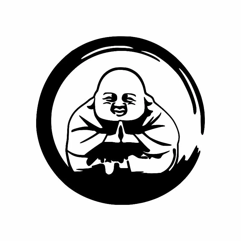 

Car Sticker Maitreya PVC Waterproof and Sunproof Decals Black/silver 15CM*15CM