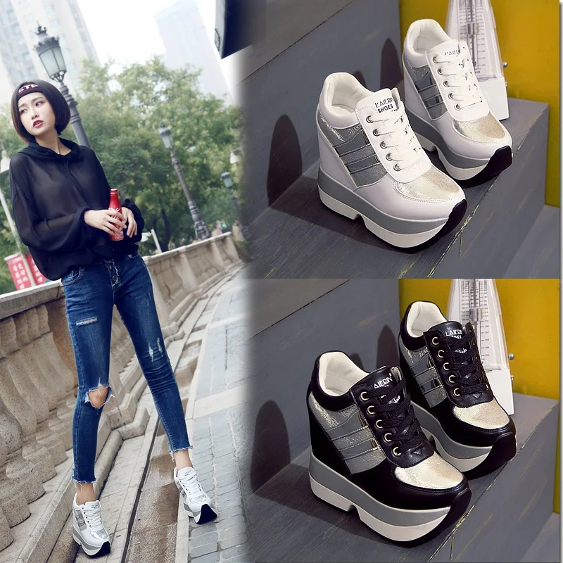 Женская обувь Harajuku в Корейском стиле; сезон весна-осень; модная дышащая повседневная обувь; Лидер продаж