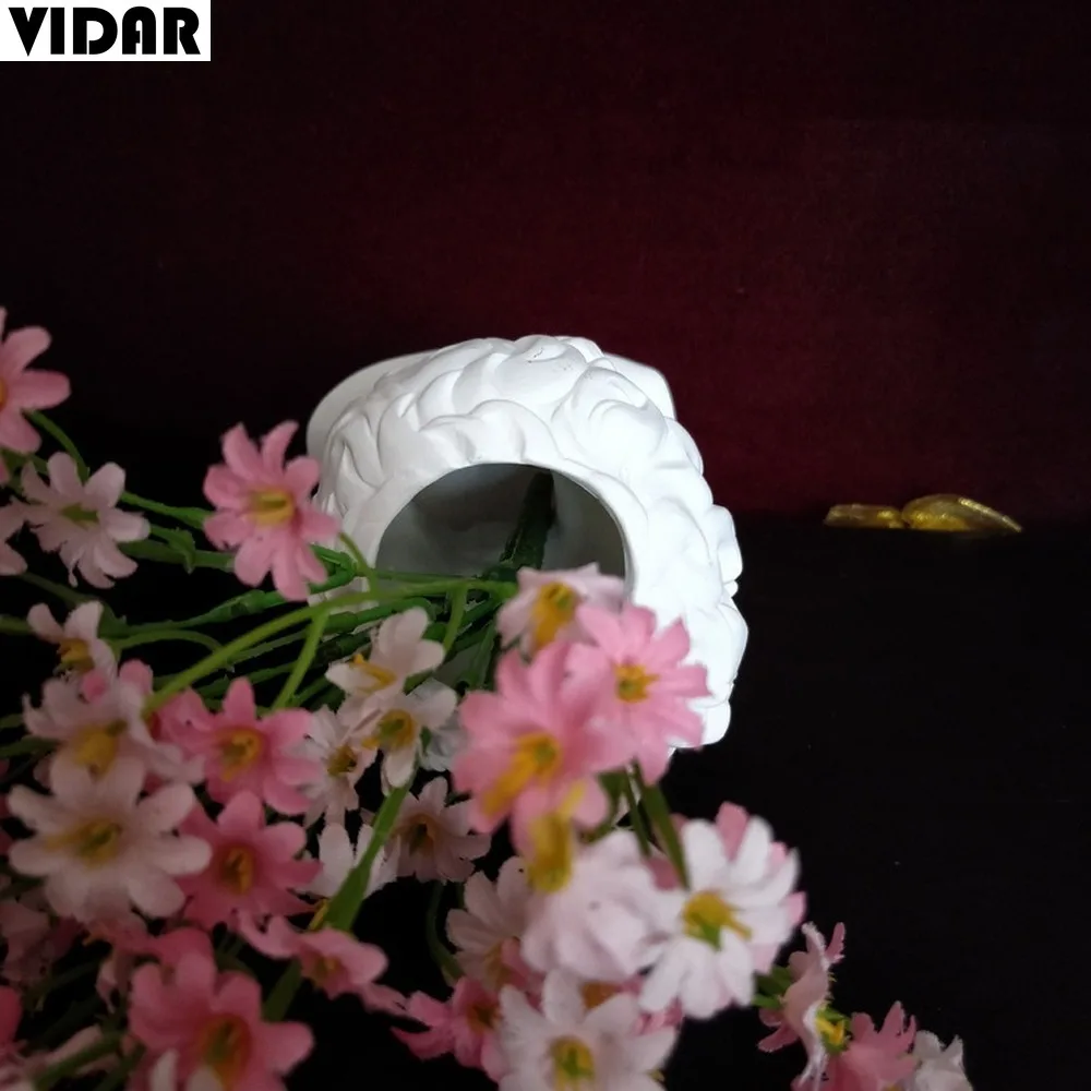 Маленькая полимерная Штукатурная головка VIDAR ваза повязка на глаза пиратский