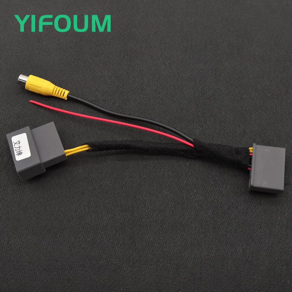 YIFOUM 24Pin оригинальный видео вход переключатель обратная камера RCA Кабель-адаптер