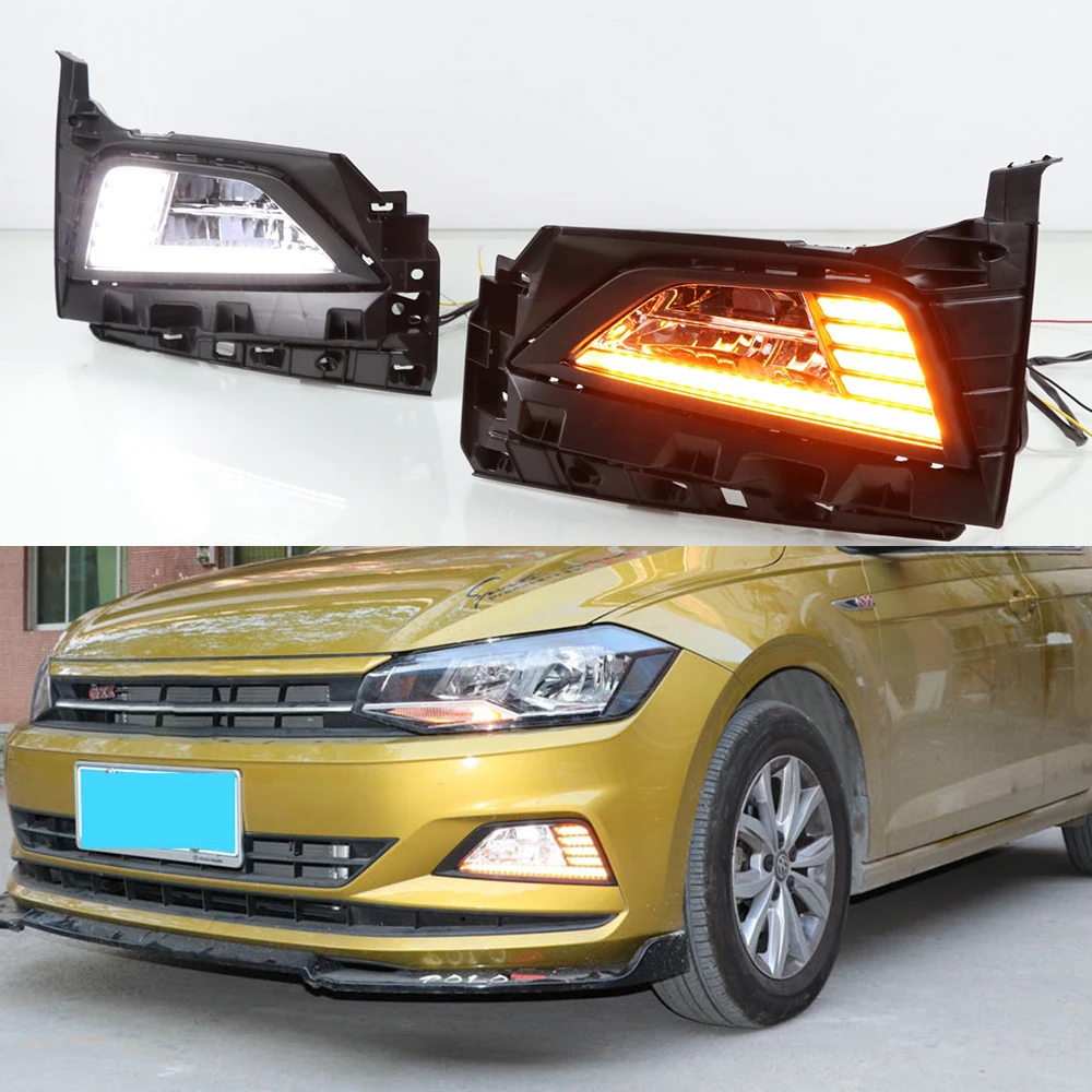 CSCSNL 1 пара автомобиля DRL Светодиодный дневной светильник противотуманных фар