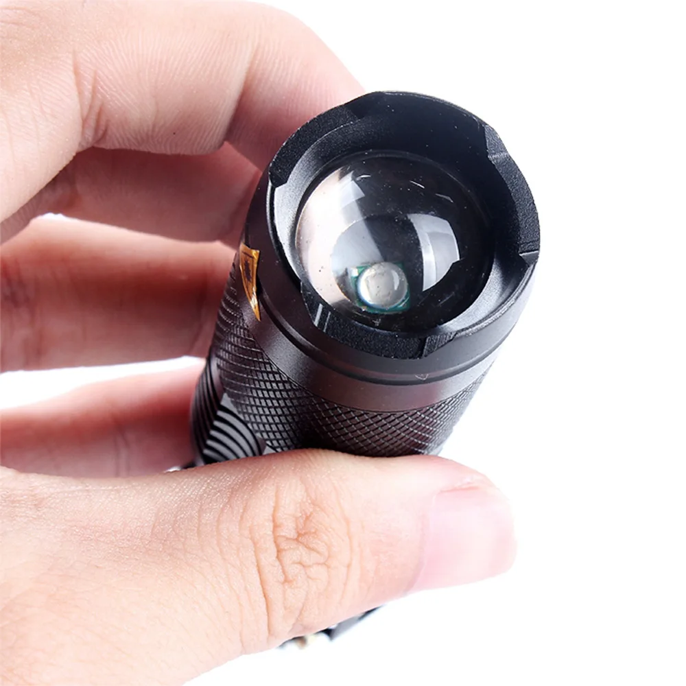 Водостойкий 3 Mode регулируемый фокус ультрафиолетовый УФ светодиодный фиолетовый