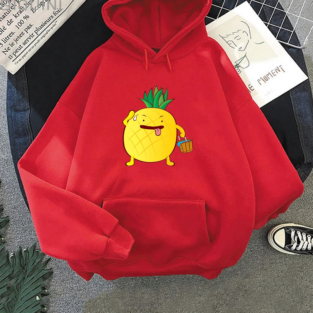 

Oversized Hoodie Anime Sweatshirt Printing Women Tops Long Sleeve Fashion Fall 2021 Designer Cotton Regular Spring/Autumn