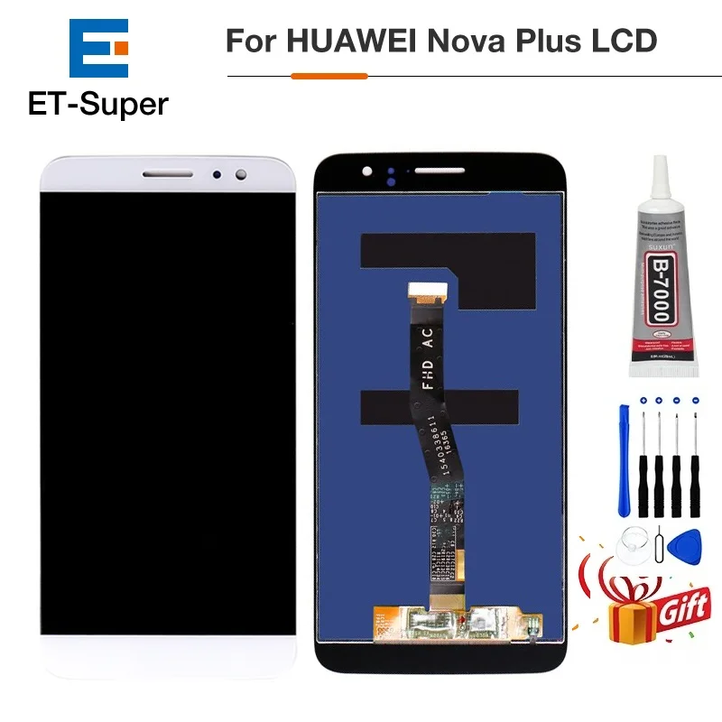 Сенсорный ЖК экран для Huawei Nova Plus диагональю 5 дюйма Женский дисплей дигитайзер