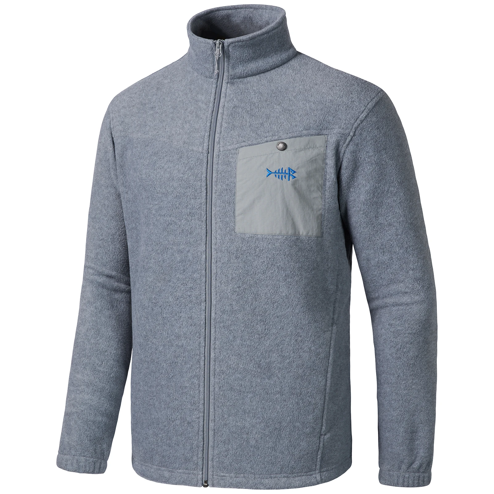 Soft Breathable Mid-weight Polar Fleece Winter Coat With Poc