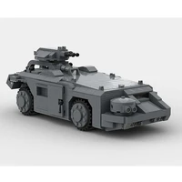 kids toy gift m577 military series armoured vehicle moc building block film assembly model