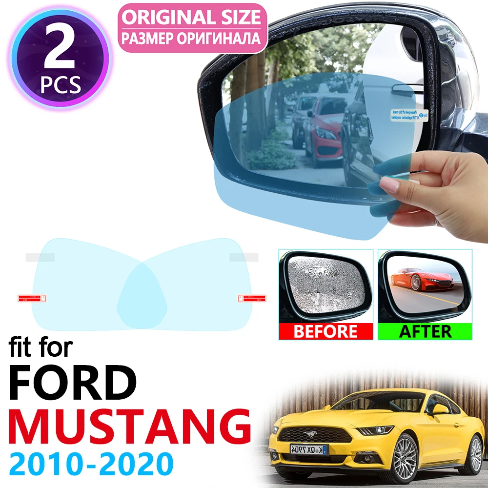 Для Ford Mustang 5th 6th Gen S197 S550 GT 2010 ~ 2020 полное покрытие зеркало заднего вида
