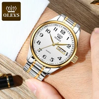 number men watches stainless steel luxury brand man wristwatches quartz waterproof week male watch relogio masculino date