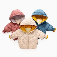 children baby jacket winter boys girls kids coats parkas puffer light down outerwear padded warm cute 2021 hooded teenage autumn