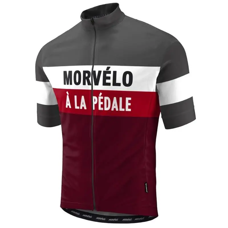 Jersey Новинка, летняя одежда для велоспорта Morvelo, комплекты одежды для велоспорта с коротким рукавом, мужские летние комплекты для велоспорта - Цвет: Jersey
