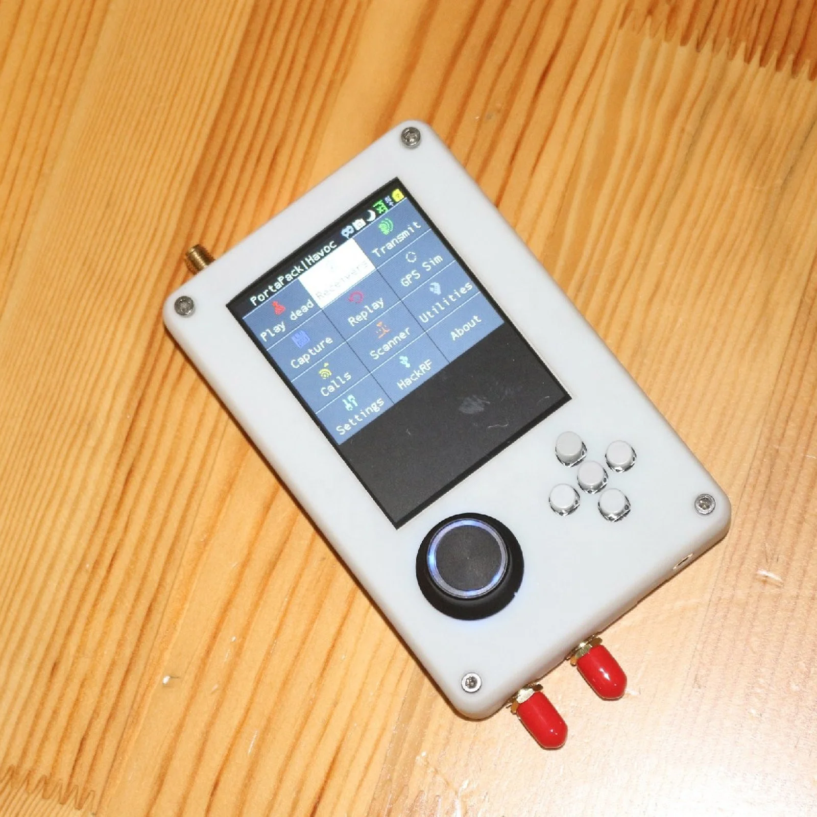 Verkaufen Verbesserte 3,2 Zoll PortaPack H2 Mit DIP14 Aktiven Kristall Oszillator Hackrf Eine Expansion Board