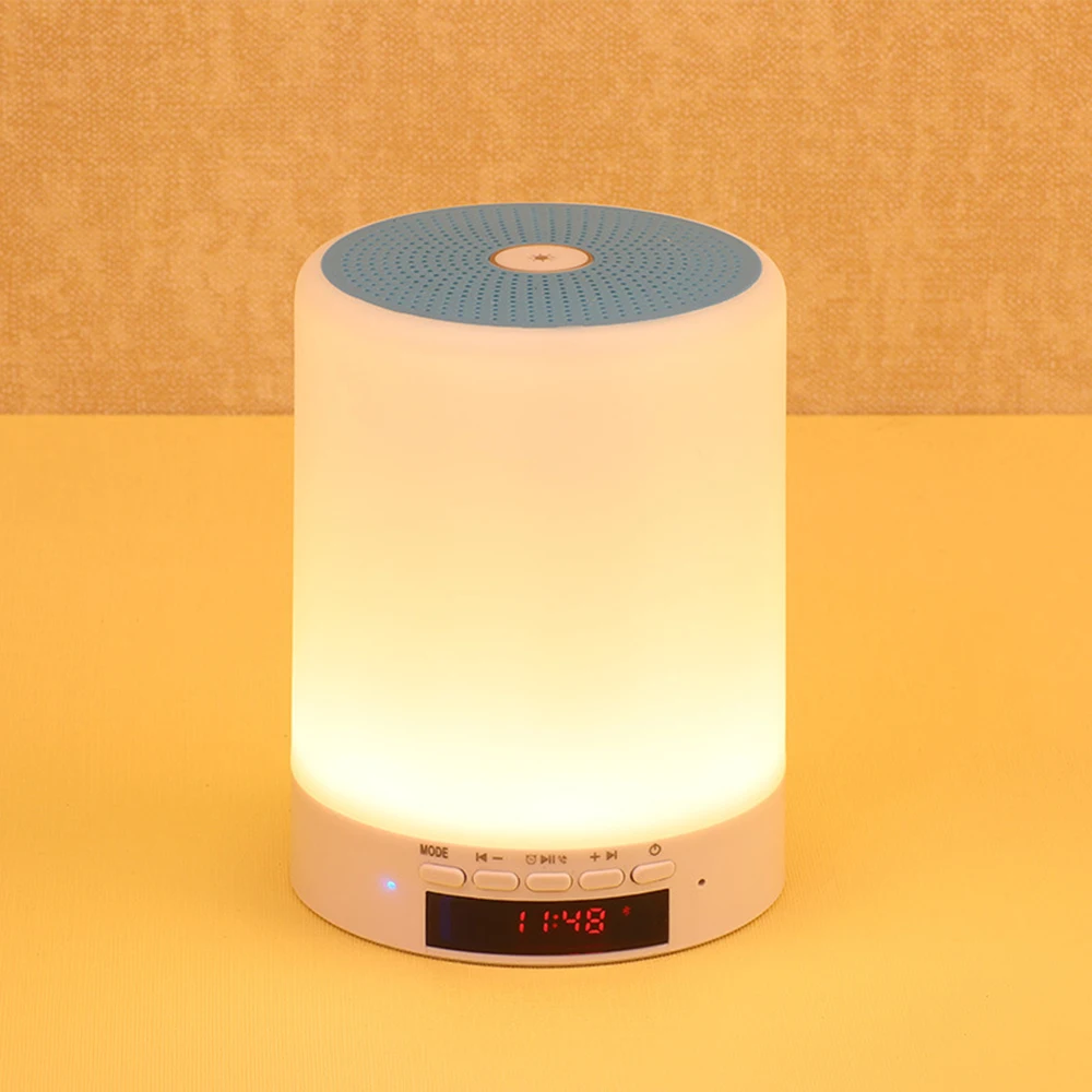 Настольная лампа Bluetooth-динамик светодиодный ная подсветка поддержка TF-карты