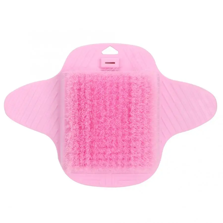 Пластмассовый массажер для ног щетка Ванной Щетка стоп ванны очиститель