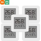 Термометр Xiaomi Mijia 2, совместимый с Bluetooth Смарт-пульт дистанционного управления, датчик температуры и влажности с ЖК-экраном, 5432 шт.
