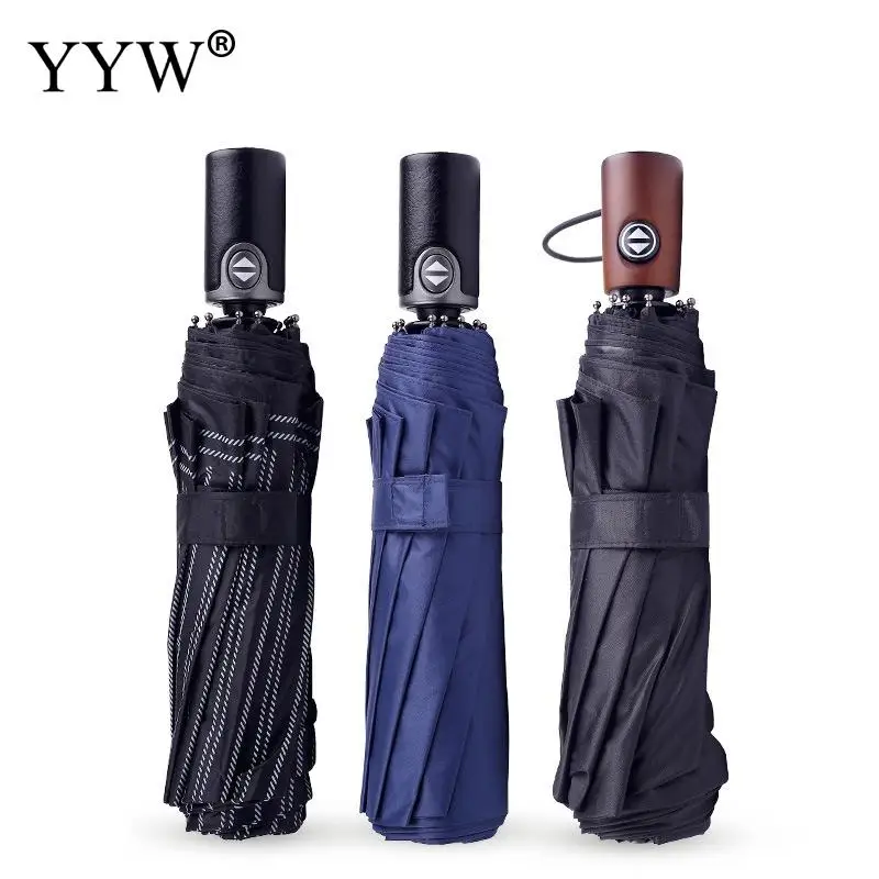 Складной зонт от дождя для мужчин и женщин в подарок виниловая ветрозащитная