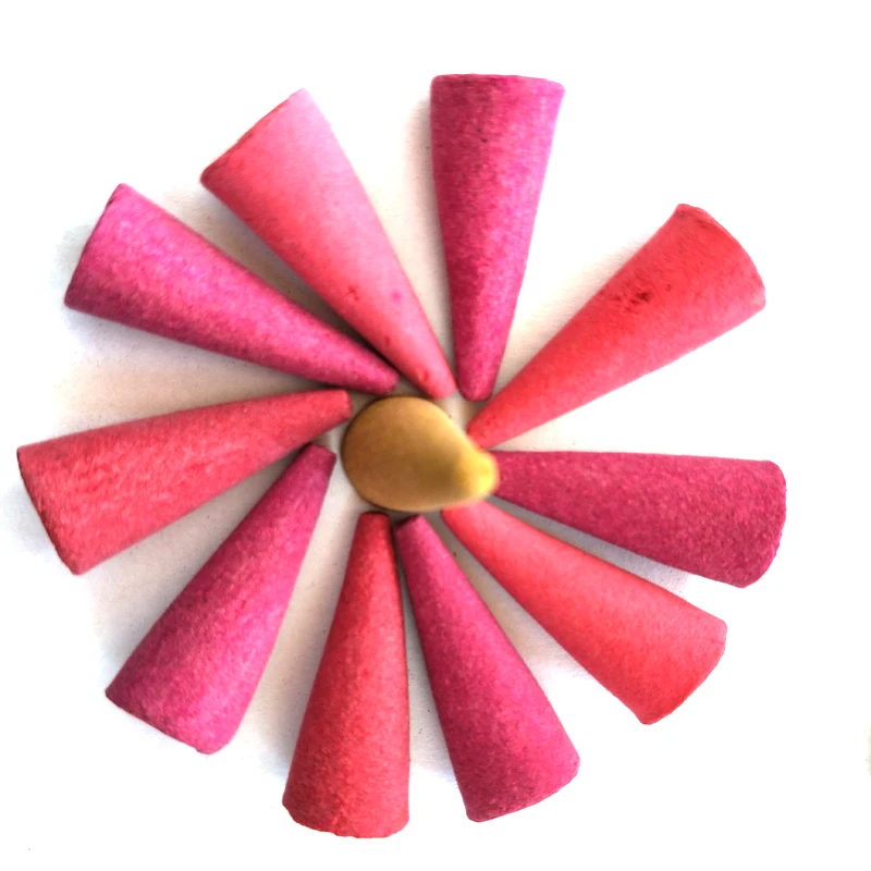 60 шт. разноцветный ароматизатор натуральный благовоний яркий милый аромат