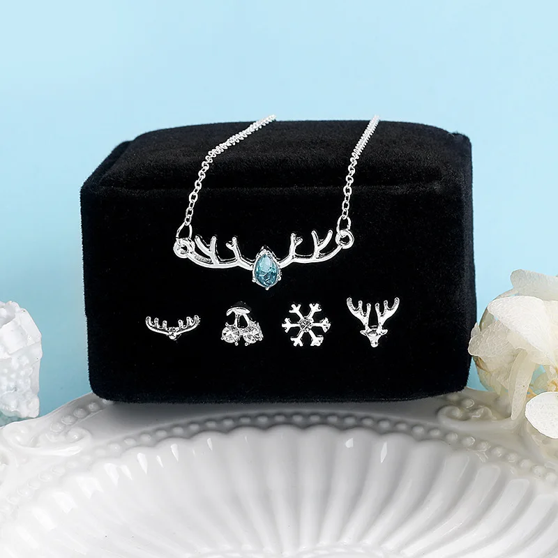 9 шт./компл. 6 видов стилей комплект ювелирных изделий с сердцем персикового цвета