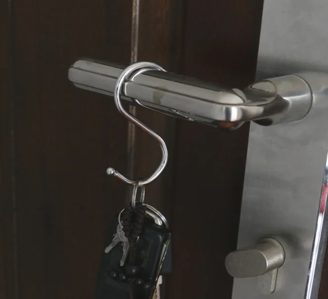 10 шт. кухонные перила из нержавеющей стали практичная S образная вешалка