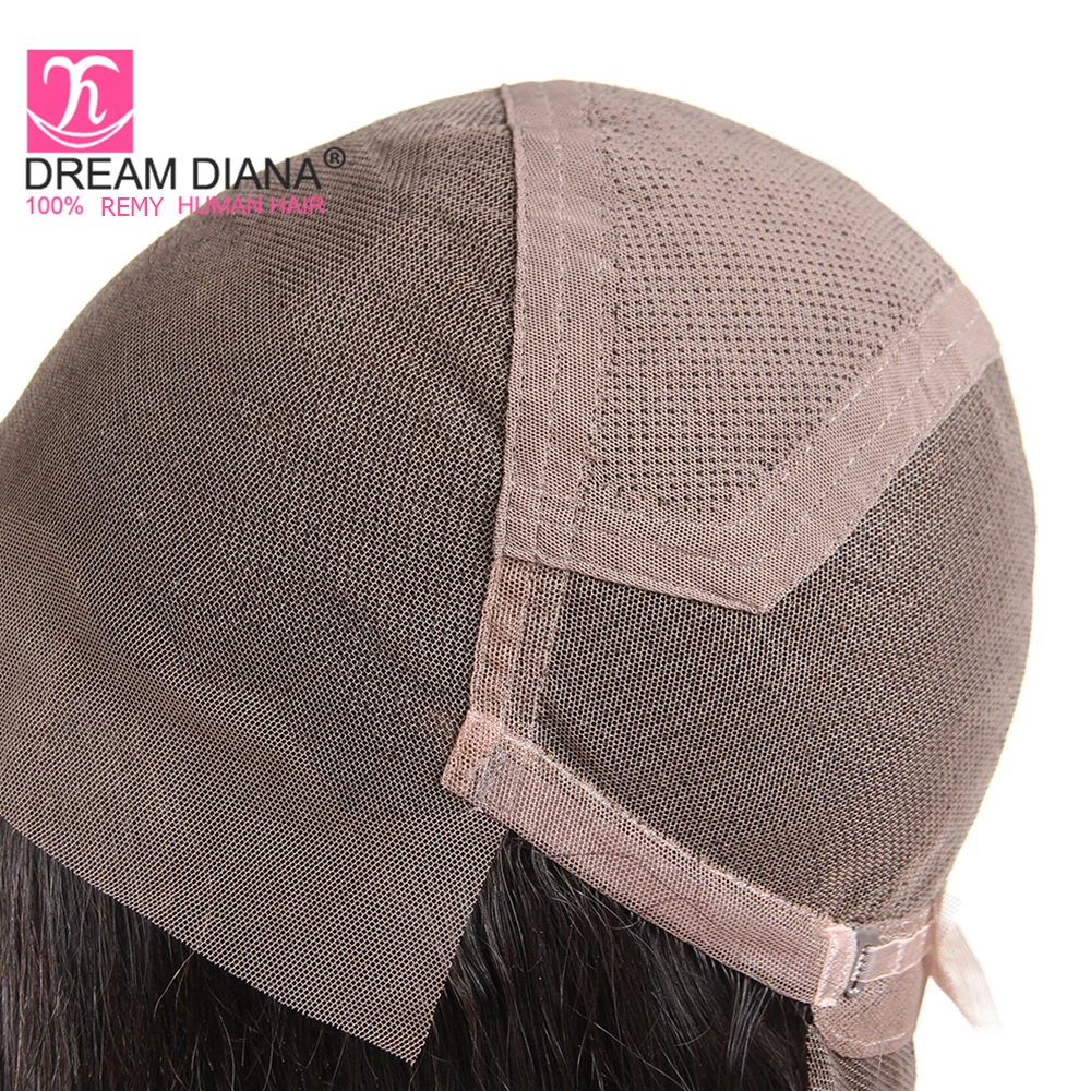 DreamDiana бразильские шелковистые прямые парики без клея 8 &quot 28&quot Remy предварительно