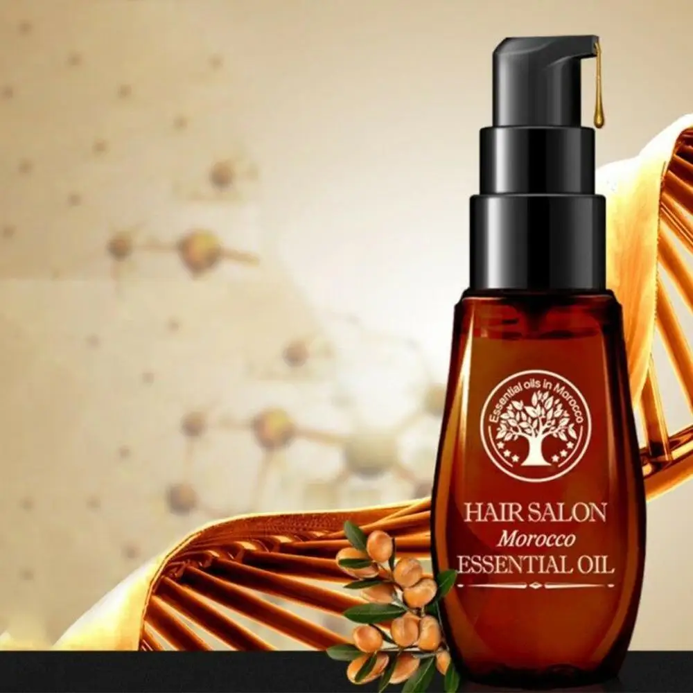 30 мл горячее натуральное масло из Марокко увлажняющая поврежденная и сухая