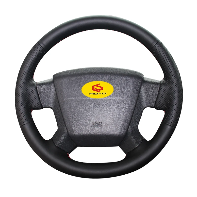 Чехол на руль для Jeep Compass 2006 2010 Old Patriot 2007 кожаный чехол руль|Чехлы руль| |