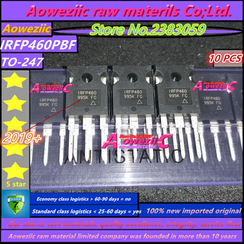 Aoweziic 2019 + 100 новый импортный оригинальный IRFP460PBF IRFP460 TO 247 FET 20A 500V|fet| |