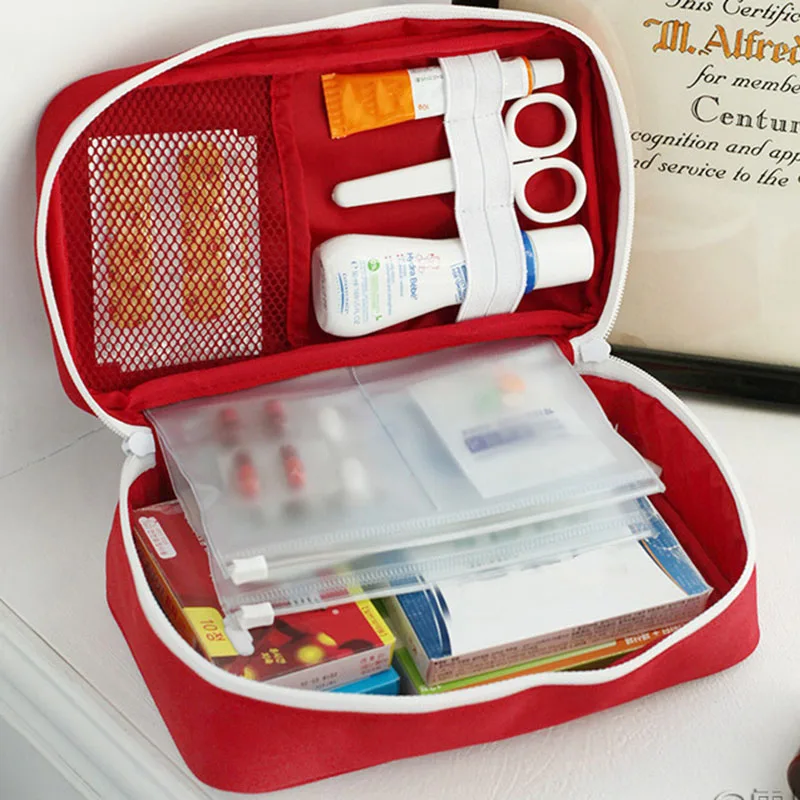 

New Style Large Empty Portable First Aid Kits Household Outdoor Camping Traveling Rescue Emergency Treatment Medical Bag