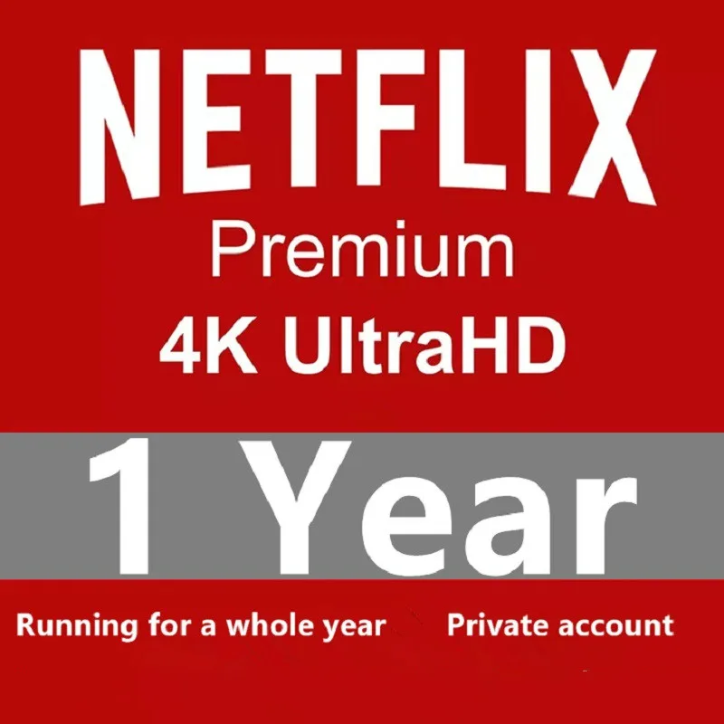 1 год гарантии NETFLIX 4K Премиум Профиль Netflix работает на ПК Смарт телевизоров набор