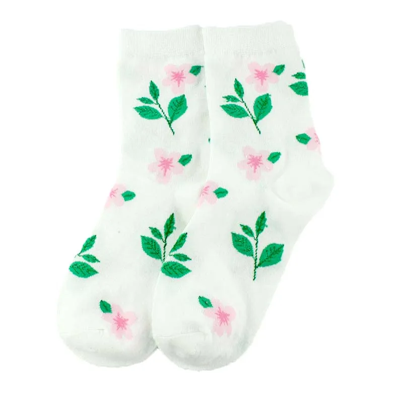 Рождественские носки подарок 85% хлопок женские забавные Harajuku милые с мультяшной