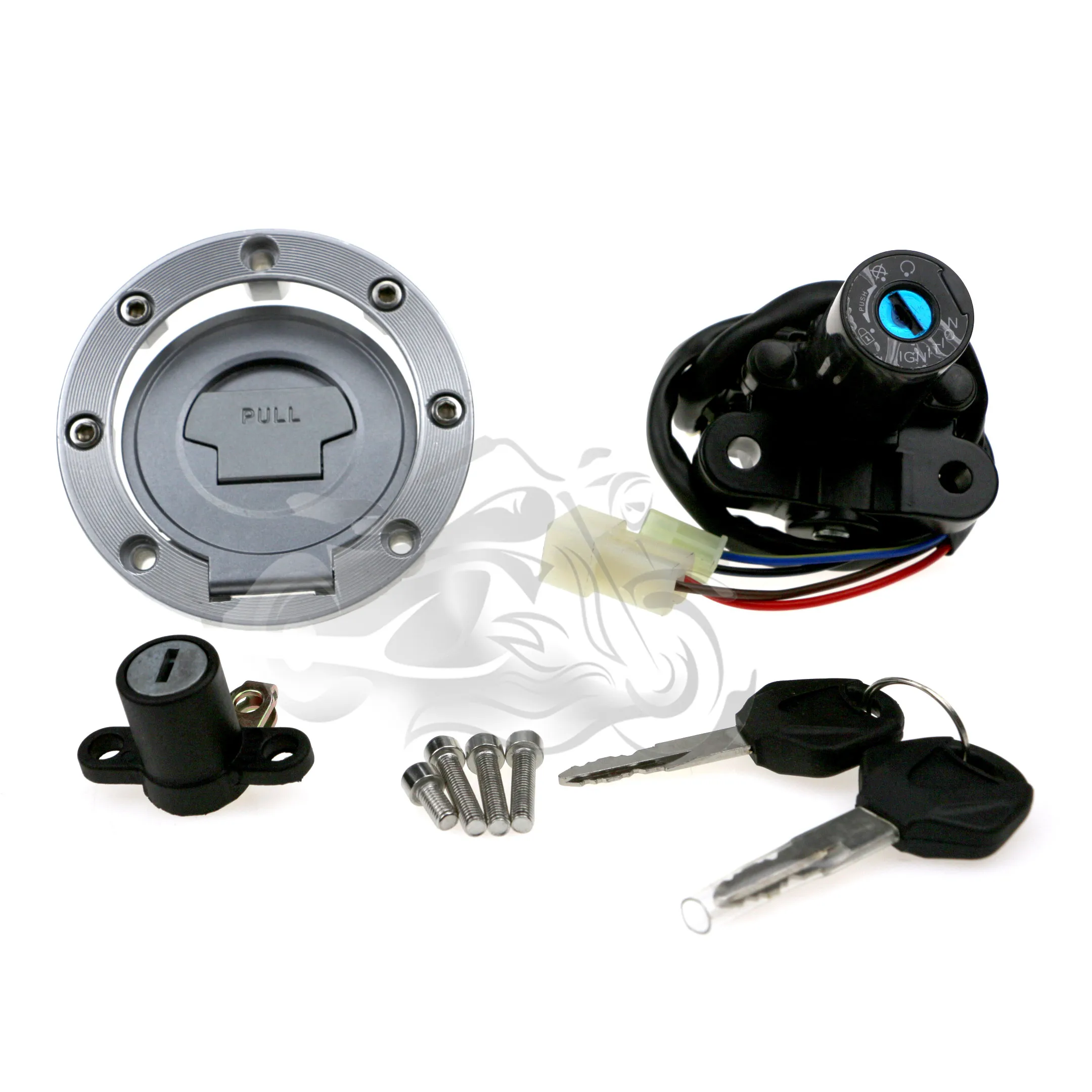 Замок зажигания газа топливного бака топливный бак крышка комплект подходит для