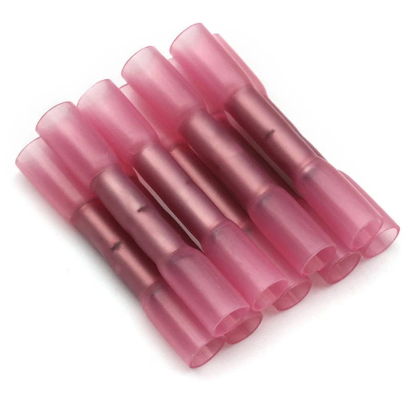 Изолированные соединители для проводов набор пайки и сварки красное